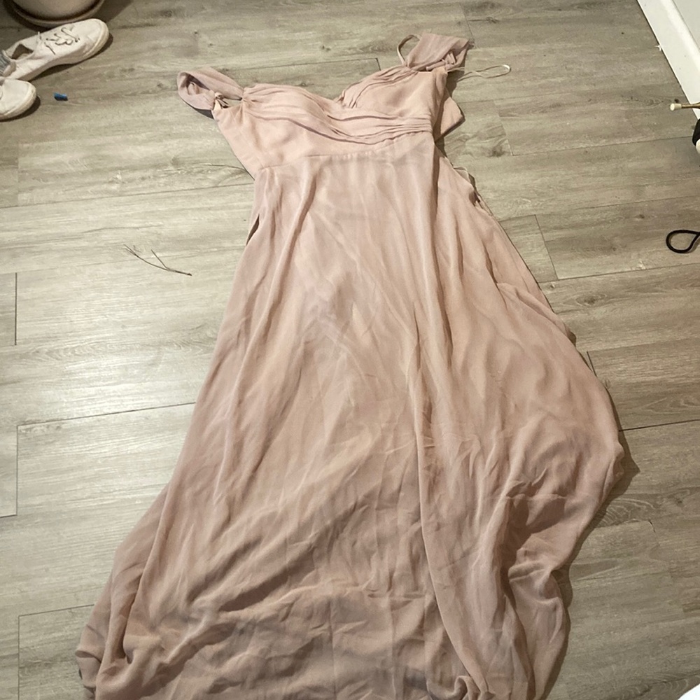 Birdy grey small bridesmaid dress